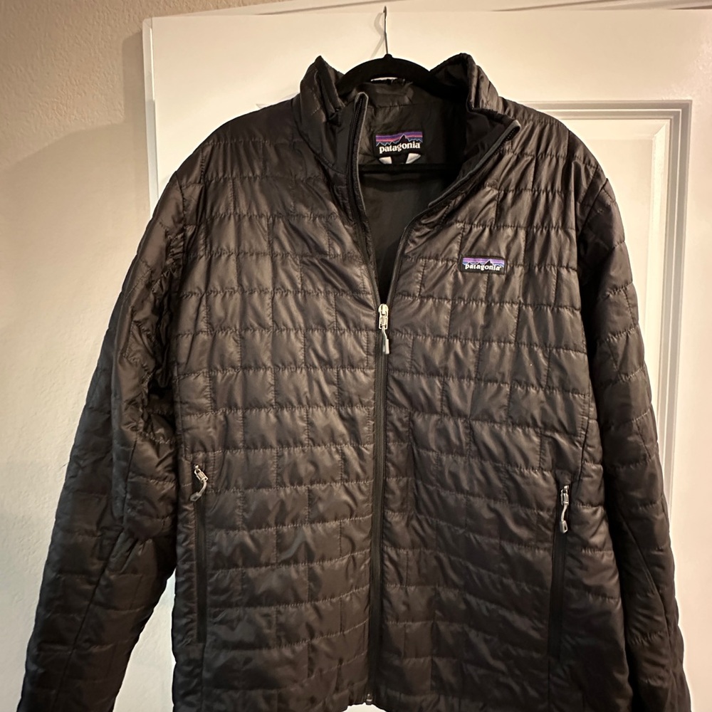 Patagonia Nano Puff Black Puffer Jacket Mens XL